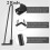 Table Legs 4pcs Hairpin Legs with Protector and Screws Heavy Duty Metal Steel Desk Legs 8