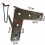Table Legs 4pcs Hairpin Legs with Protector and Screws Heavy Duty Metal Steel Desk Legs 3