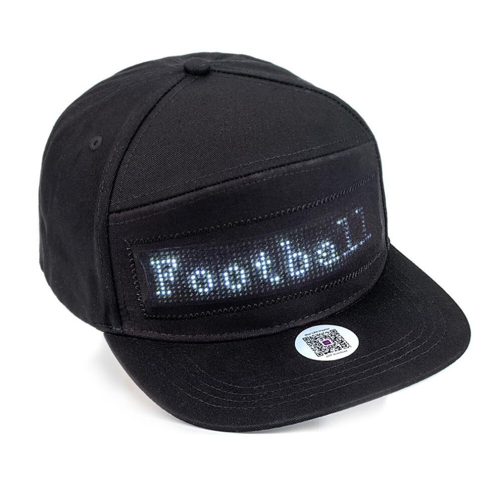 Animated LED Message Custom Hat LED Hiphop Hat Men Snapback Baseball LED Hat