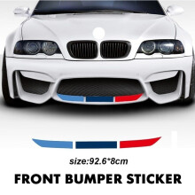 Car Front Bumper Stickers M Performance Stripe Decal For BMW 3 4 5 6 7