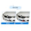 Car Front Bumper Stickers M Performance Stripe Decal For BMW 3 4 5 6 7 2
