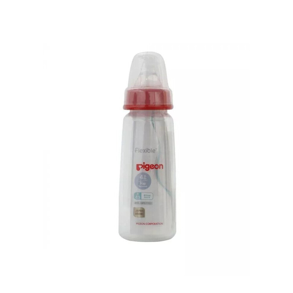 Pigeon KPP Standard Neck Plastic Feeding Bottle with Transparent cap