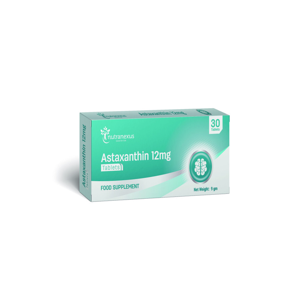 Astaxanthin 12mg 30 Tablets