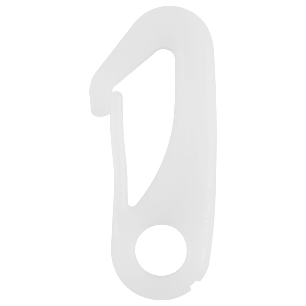 Lot de 12 mousquetons pour mât de drapeau - Attachez les crochets des drapeaux à la corde de drisse et bouclez le drapeau