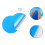 Self-Adhesive Repair Patches for Swimming Pools, Pack of 10 PVC Pool Repair Kit, Self-Adhesive Underwater Repair Pool 2