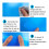 Self-Adhesive Repair Patches for Swimming Pools, Pack of 10 PVC Pool Repair Kit, Self-Adhesive Underwater Repair Pool 3
