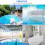 2X Pool Brush, Swimming Pool Wall & Tile Brush 18 Inch Swimming Pool Cleaning Pole Brush Head Replacement Brush,Blue 7