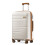 (cream, 20-inch) 20/24/28 inch Multi Texture Hard Shell PP Suitcase Classic Collection With TSA Lock 5