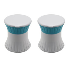 2X Pill Crusher Cutter Splitter Grinder - [3 in 1] - Pill Crusher Pulverizer - Tablet Cutter with Small Pill Box