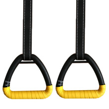 Lot de 2 anneaux de gymnastique portables pour la musculation des épaules, équipement d'entraînement physique à domicile - 2 m