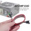 PC Case Red Green LED Lamp ATX Power Supply Reset HDD Switch Lead 20" 3