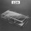 Clear Acrylic Remote Control Holder Wall Mount Media Organizer Storage Box (Three Compartments) 6