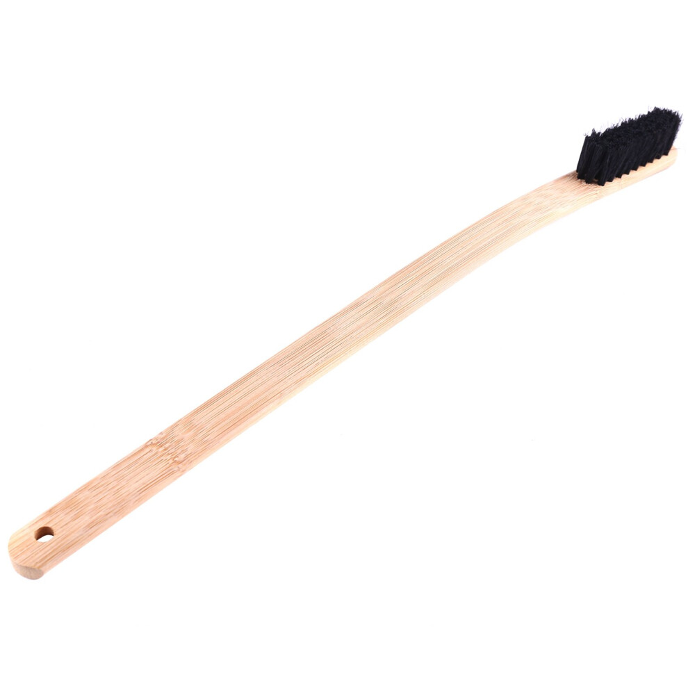 Auto Engine Cleaning Brush Car Rim Wheel Tire Cleaning Multi-Function Bamboo Handle Mane Brushes Car Wash Cleaning 4762381775149