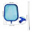 6-Piece Swimming Pool Skimmer Net Telescopic Pole Leaf Skimmer Net Swimming Pool Cleaner Supplies Home Use 6