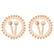 200 Pieces Mini Wooden Spoons Small Wooden Spoons Condiments Salt Spoons for Spice Jam Coffee Condiment Honey Teas Sugar