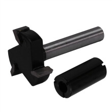 CNC Spoilboard Surfacing Router Bits, 1/4 Zoll 1 Zoll Schnittdurchmesser, Slab Flattening Router Bit Planing Bit