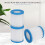 6-Pack Pool Pump Filter 630 for 300-Gallon Systems, No Assembly, Easy to Clean 4