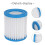 6-Pack Pool Pump Filter 630 for 300-Gallon Systems, No Assembly, Easy to Clean 5