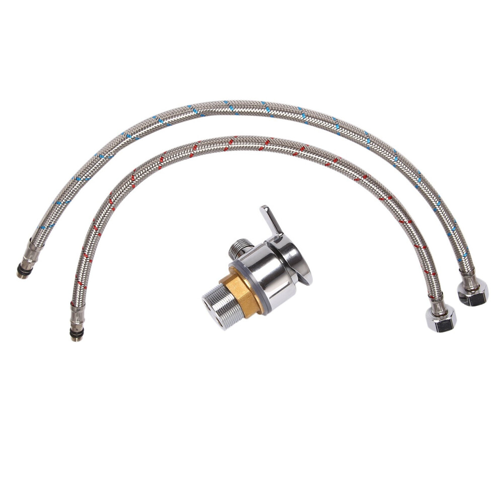 Shower Hose Valve Shower Faucet Hot & Cold Water Thermostatic Mixer Mixing Valve Suitable For Rv And Yachts 4762381703418