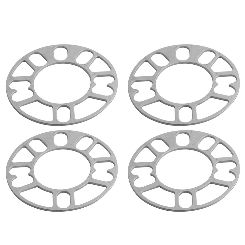 4Pcs Aluminum Wheel Spacers Shims Plate Auto Wheel Spacers 3mm Stud for 4X100 4X114.3 5X100 5X108 5X114.3 5X120-image-OPC-PBMXS65-NEW