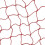 Professional Training Standard Braided Badminton Net 6.0m x 0.75m White 5