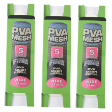 3x 5m PVA Wide-Mesh Refills (37mm) for Carp Boilie Rig Bait Wraps - Water-Soluble Nets for Pellets, Maggots, Boilies