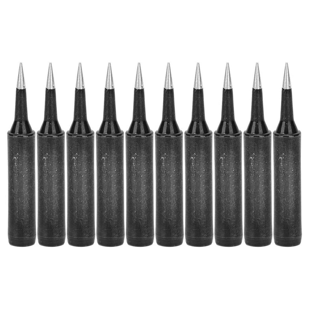10Pcs 900M-T-I Series Soldering Iron Tips Soldering Bits Welding Industrial More Tool For 900M?Esd 907 907?Esd 933 4762381705733