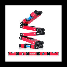 28 Inch Multi-Function Foldable Level, Measuring Tool with 4 Easy to Read Level ,for ,Woodworkers,Homes