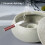 Ceramic Ashtray with Windproof Lid for Indoor Outdoor Use -Light Blue 6