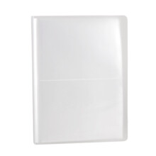 Album photo/livre de cartes postales PP Pure Frosted Simple Cover Transparent Insert Type 5R 7 pouces PP Écrire 80 photos Cadeaux pour enfants