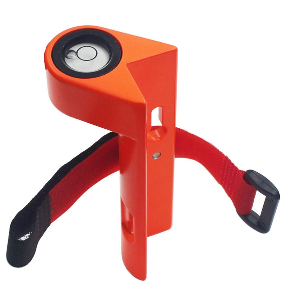 Centering Pole Carbon Fiber Pole Leveler Bubble Assembly Right-Angle Level Strap Portable Vertical Level Orange 4762381702077