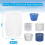 10-Pack , Filter Bags, the perfect Sock/Net/Saver to Protect Your Inground or Above Ground Pool 7