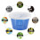 30Pcs Skimmer Basket Filter Pool Filter Saver Socks, Swimming for Filtering Leaves 2