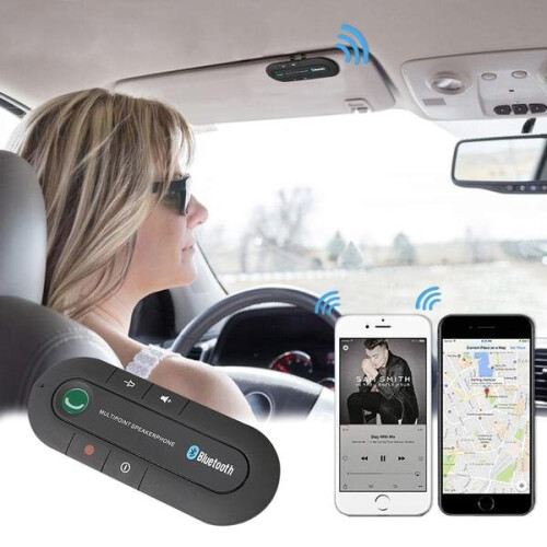 Hands-Free Bluetooth Car Visor Kit 2