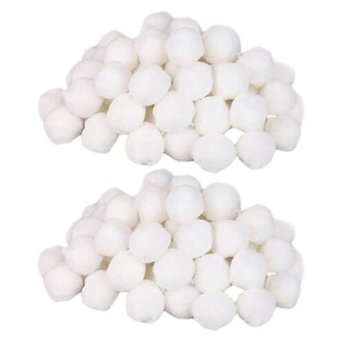 2X Swimming Pools Filter Balls Portable Cotton Canister Clean Fish Tank Filter Material Water Purification Fiber