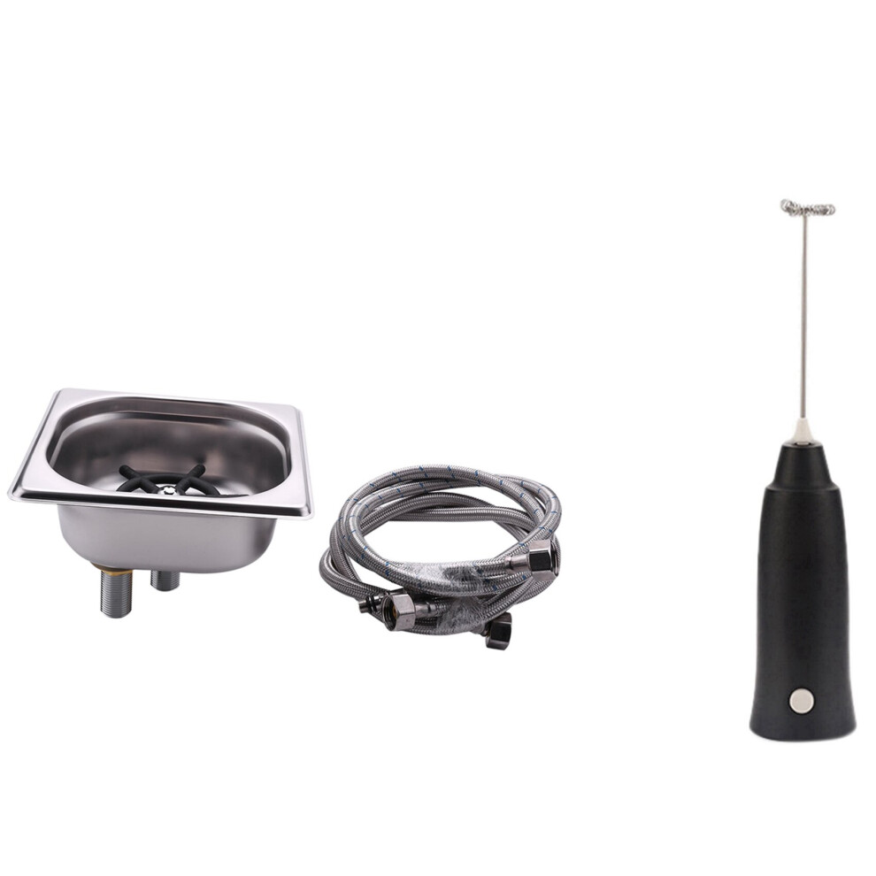 1 Pcs Pitcher Irrigator / Pitcher Irrigator 17X16cm & 1 Pcs Handheld Mixer Drink Foamer-image-OPC-PBMXVQQ-NEW