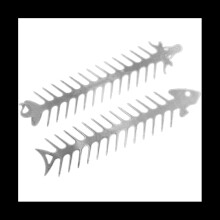 2Pcs Shrimp Skewers Stainless Steel Bbq Tools Accessory