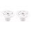 2X Pool and Spa Swimming Pool Outlet Nozzle 1.5 In 360 Rotatable Swimming Pool Massage Nozzle Water Outlet 1