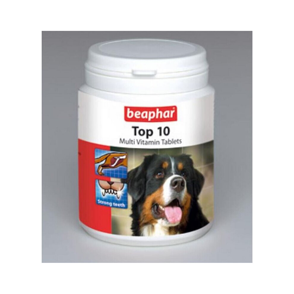 Beaphar Top 10 Dog Multi-Vitamins Tablets (180 pcs)