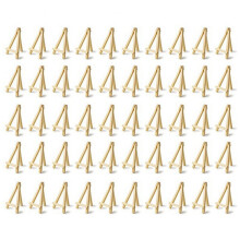 50Pcs Kids Mini Wooden Easel Art Painting Card Stand Display Holder Drawing for School Student Artist Supplies 16X9cm