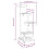 VidaXL (brown) vidaXL Cat Tree Cat Scratch Tower Cat Climber Scratching Tree Solid Wood Pine 4