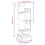 VidaXL (white) vidaXL Cat Tree Cat Scratch Tower Cat Climber Scratching Tree Solid Wood Pine 4