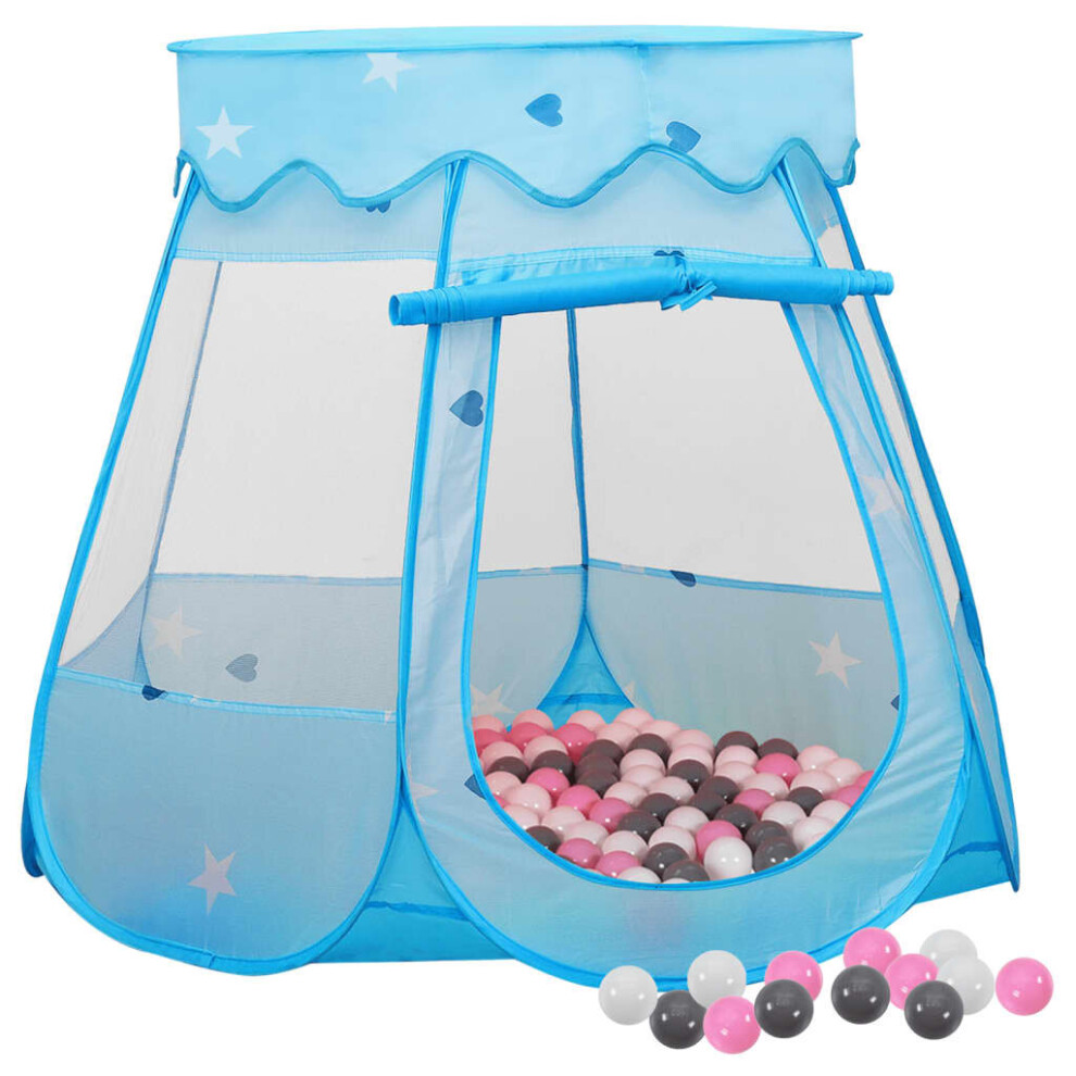 (multicolour 2) vidaXL Children Play Tent with 250 Balls Play House Game Tent Multi Colours