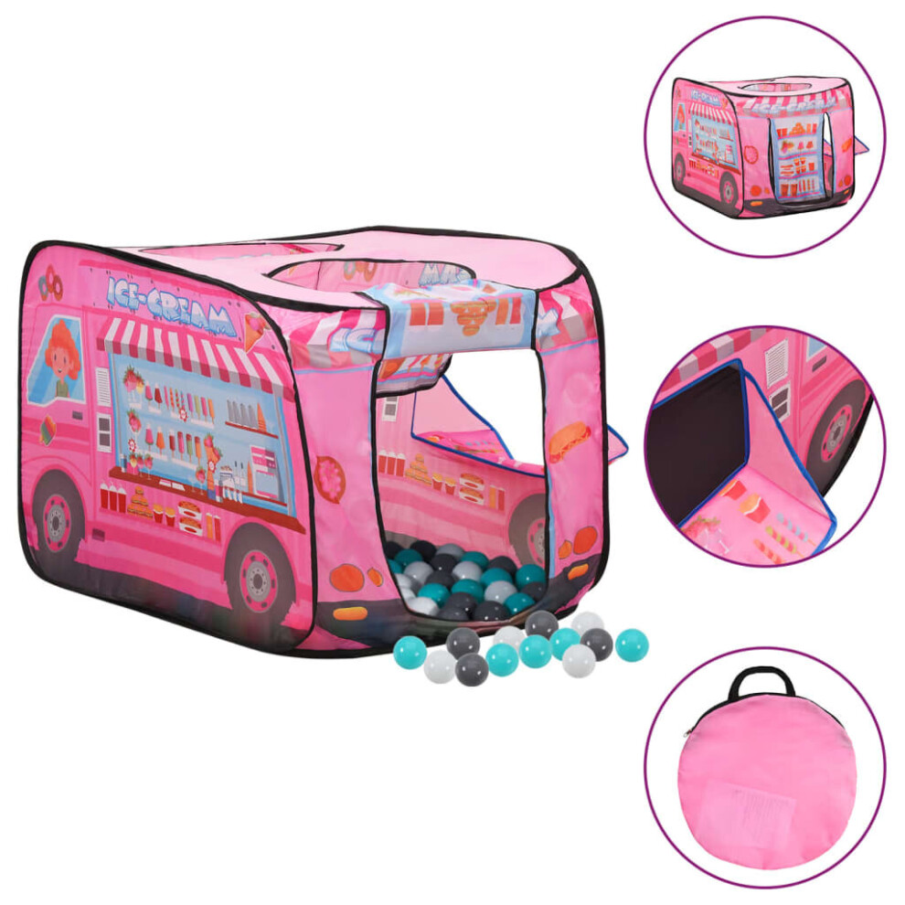 Photos - Playhouse / Play Tent VidaXL   Children Play Tent with 250 Balls Kids Play House Tent Multi Colours (multicolour 1)
