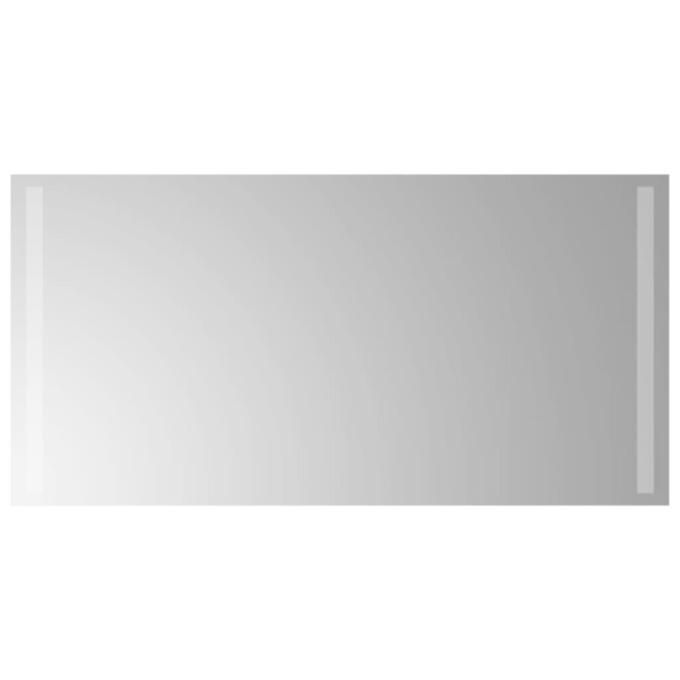 (40 x 80 cm) vidaXL LED Bathroom Mirror Washroom Wall-mounted Light up Mirror Multi Sizes