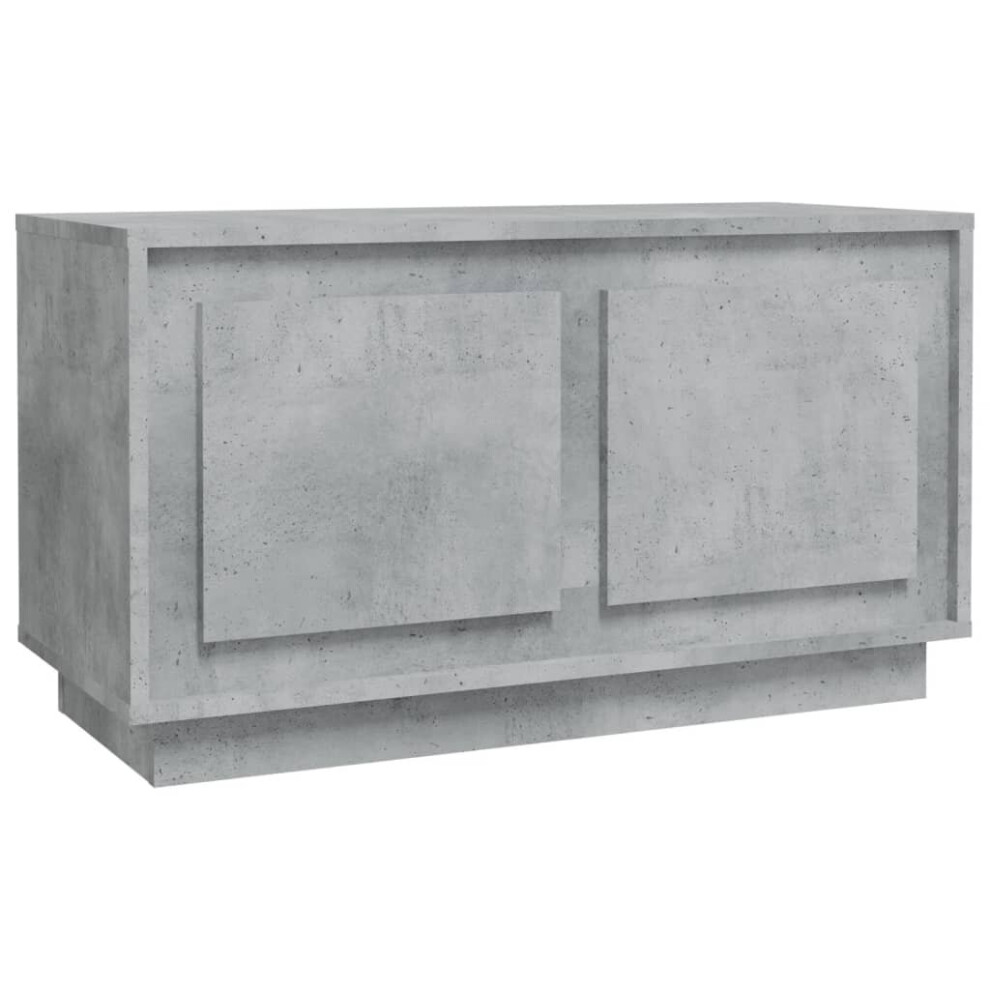 Vidaxl (Concrete ) Tv Cabinet Tv Stand Tv Unit Media Cabinet Sideboard Engineered Wood Grey