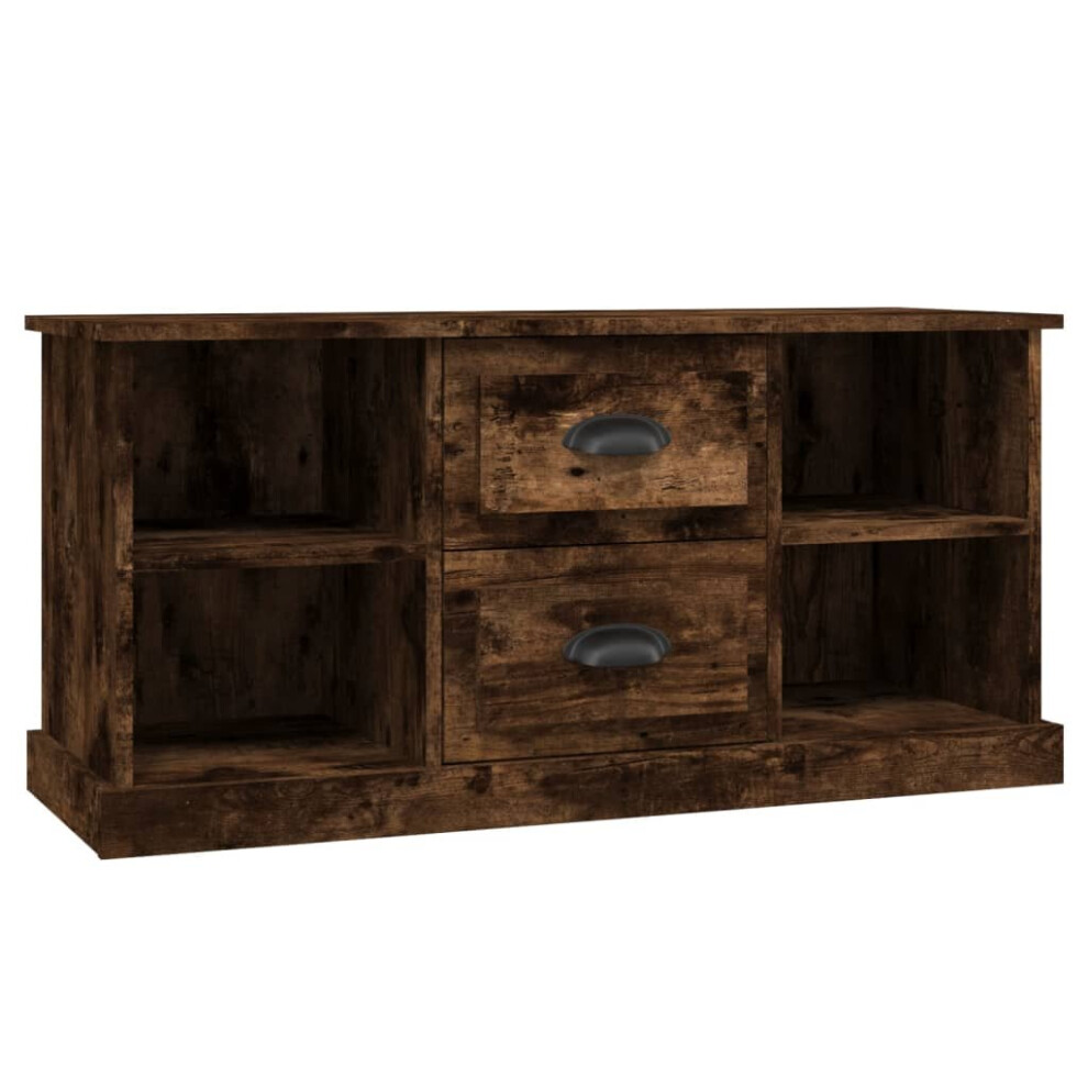Vidaxl (Smoked Oak) Tv Cabinet Tv Stand Tv Unit Media Cabinet Sideboard Engineered Wood