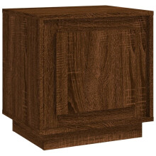 (brown oak, 1 pcs) vidaXL Bedside Cabinets Side Table Nightstand Telephone Stand Engineered Wood