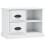 VidaXL (high gloss white) vidaXL Bedside Cabinet Bedside Table Nightstand Side Table Telephone Stand 1