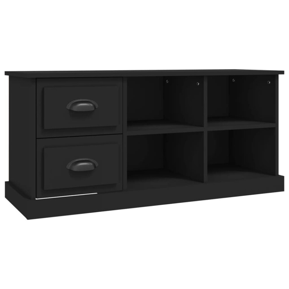 (black, 102 x 35.5 x 47.5 cm) vidaXL TV Cabinet TV Stand TV Unit Media Cabinet Sideboard Engineered Wood